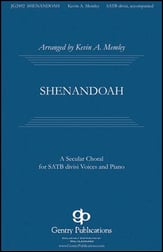 Shenandoah SSAATTBB choral sheet music cover